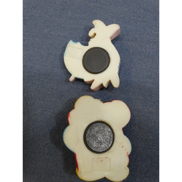 Vintage 80s 90s Mixed Fridge Magnet Lot Farm Animals Disney Retro Kitchen Decor - Picture 12 of 12